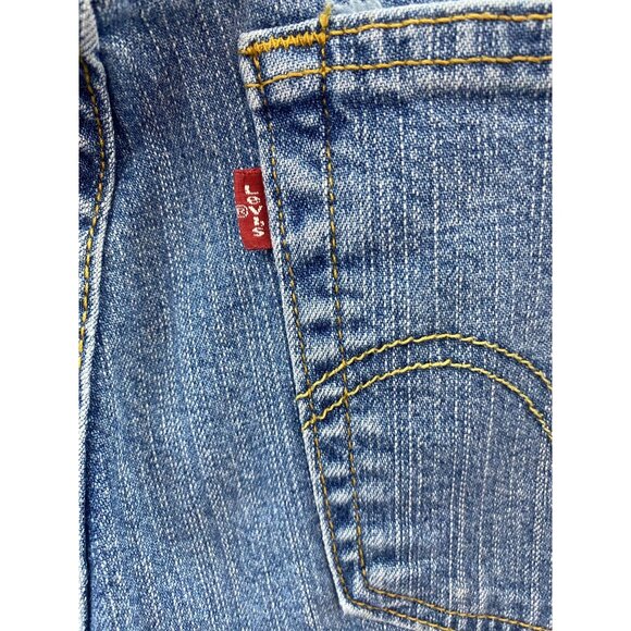 Levi's Relaxed Fit 550 Boot Cut Women's 22W Short 5 Pocket Denim Jeans - Picture 7 of 12